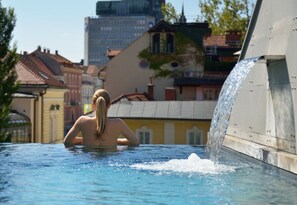 Terrace/patio - Vander Urbani Resort โ a Member of Design Hotels (Ljubljana)
