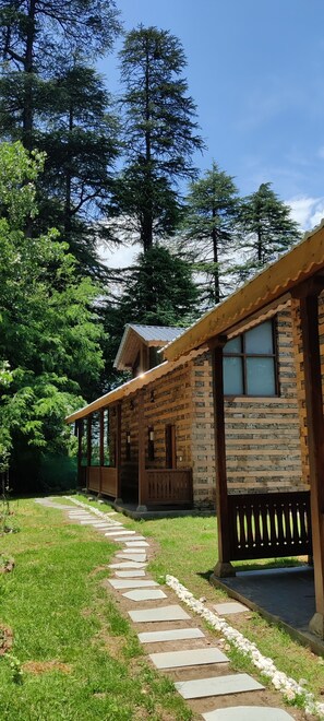 Overnatningsstedets facade