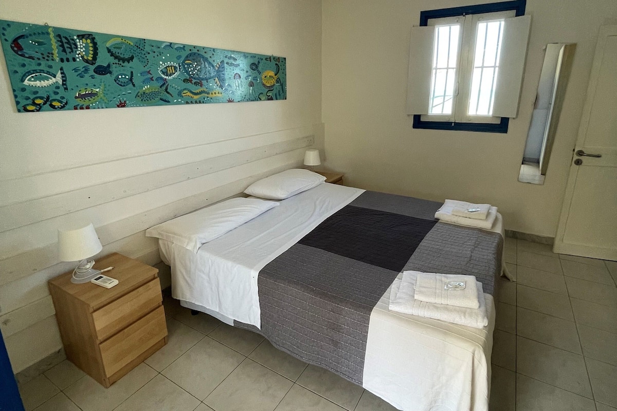 Bungalow, aan het strand (4 ADL) | 2 slaapkamers, hypoallergeen beddengoed, babybedden, reisbedje