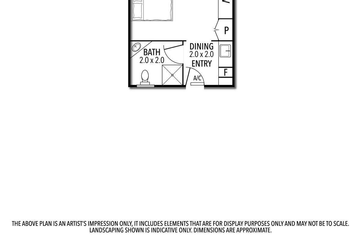 A floor plan of a Superior Executive Family Suite 7, including a living area, dining space, bathroom, and entry/exit points.