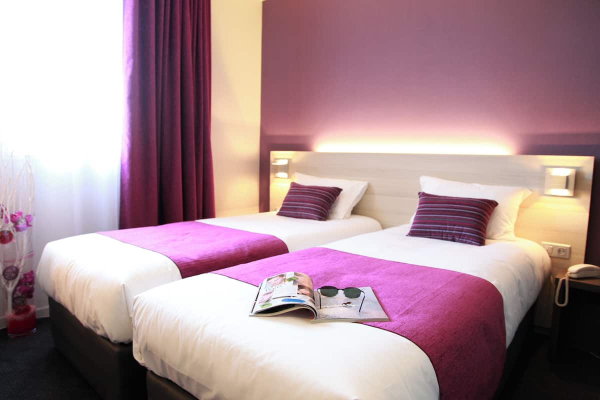 desk, laptop workspace, blackout curtains, soundproofing