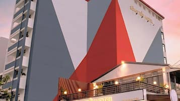 Fassade der Unterkunft