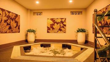 Couples treatment rooms, hot stone massages, deep-tissue massages