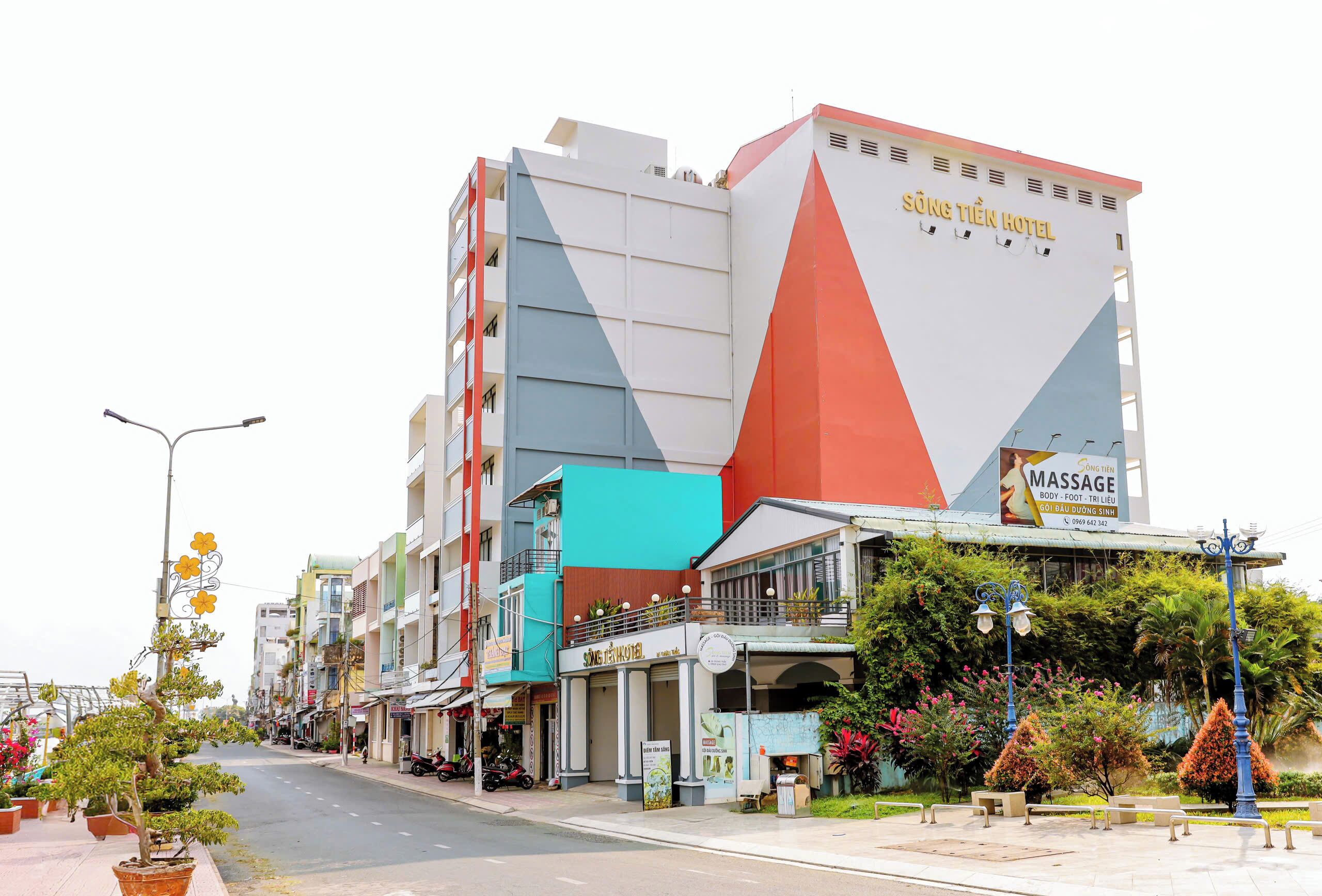 Façade de l’hébergement