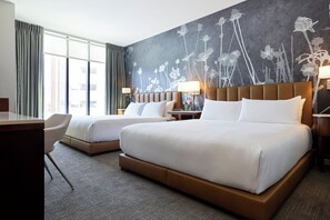 Down duvets, pillow-top beds, in-room safe, desk - Archer Hotel Falls Church (Fairfax)