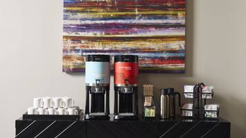 Free daily on-the-go breakfast