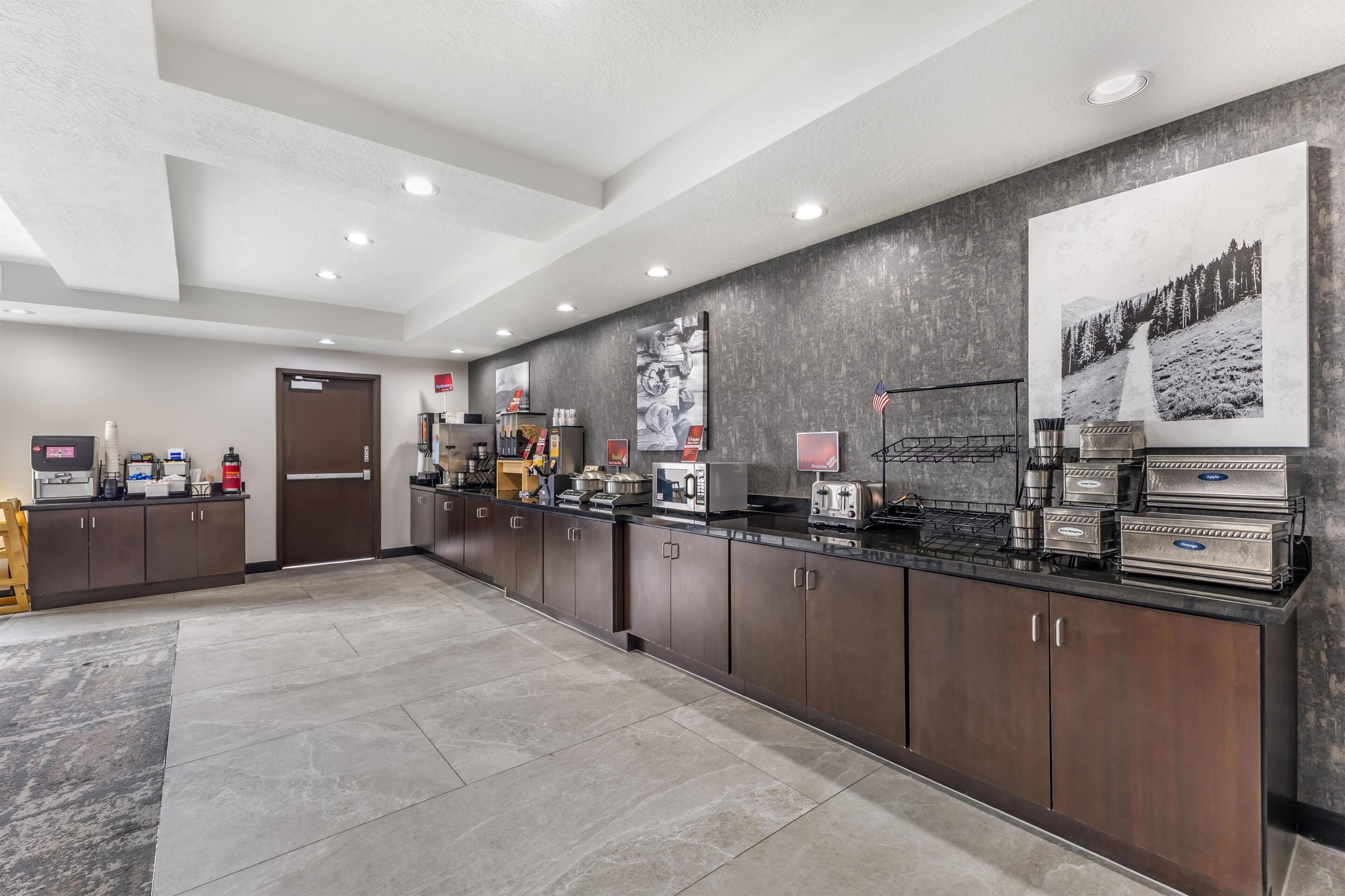 Free continental breakfast