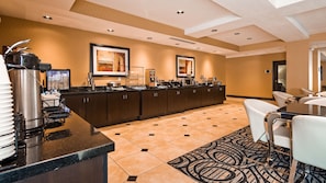 Free continental breakfast