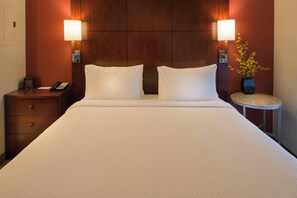 Pillow-top beds, in-room safe, desk, laptop workspace