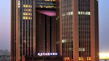 Front of property – evening/night