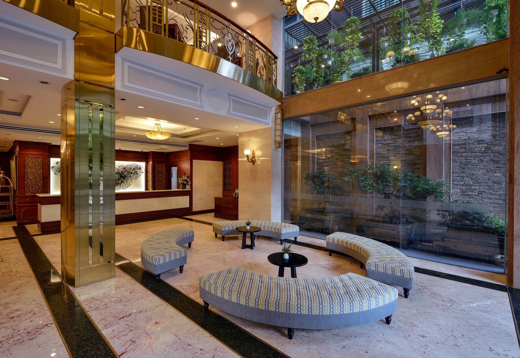 Lobby sitting area