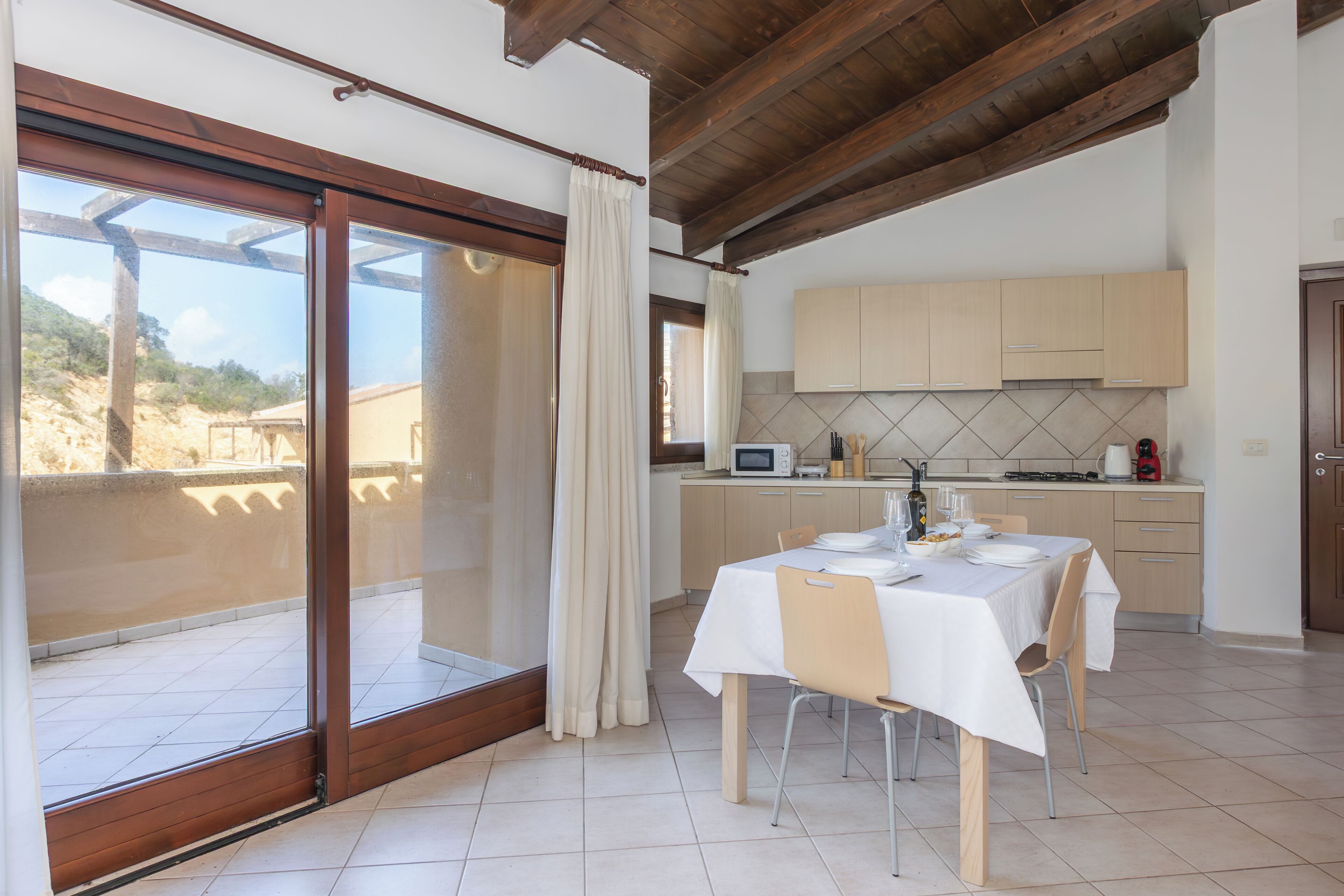 Classic-Apartment, 2 Schlafzimmer | Ausblick vom Zimmer