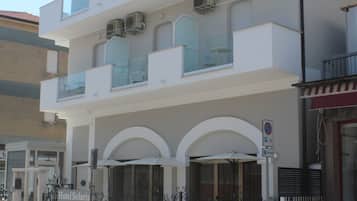 Facciata della struttura