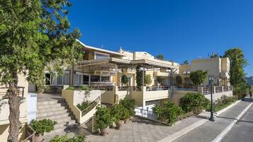 Majoituspaikan julkisivu