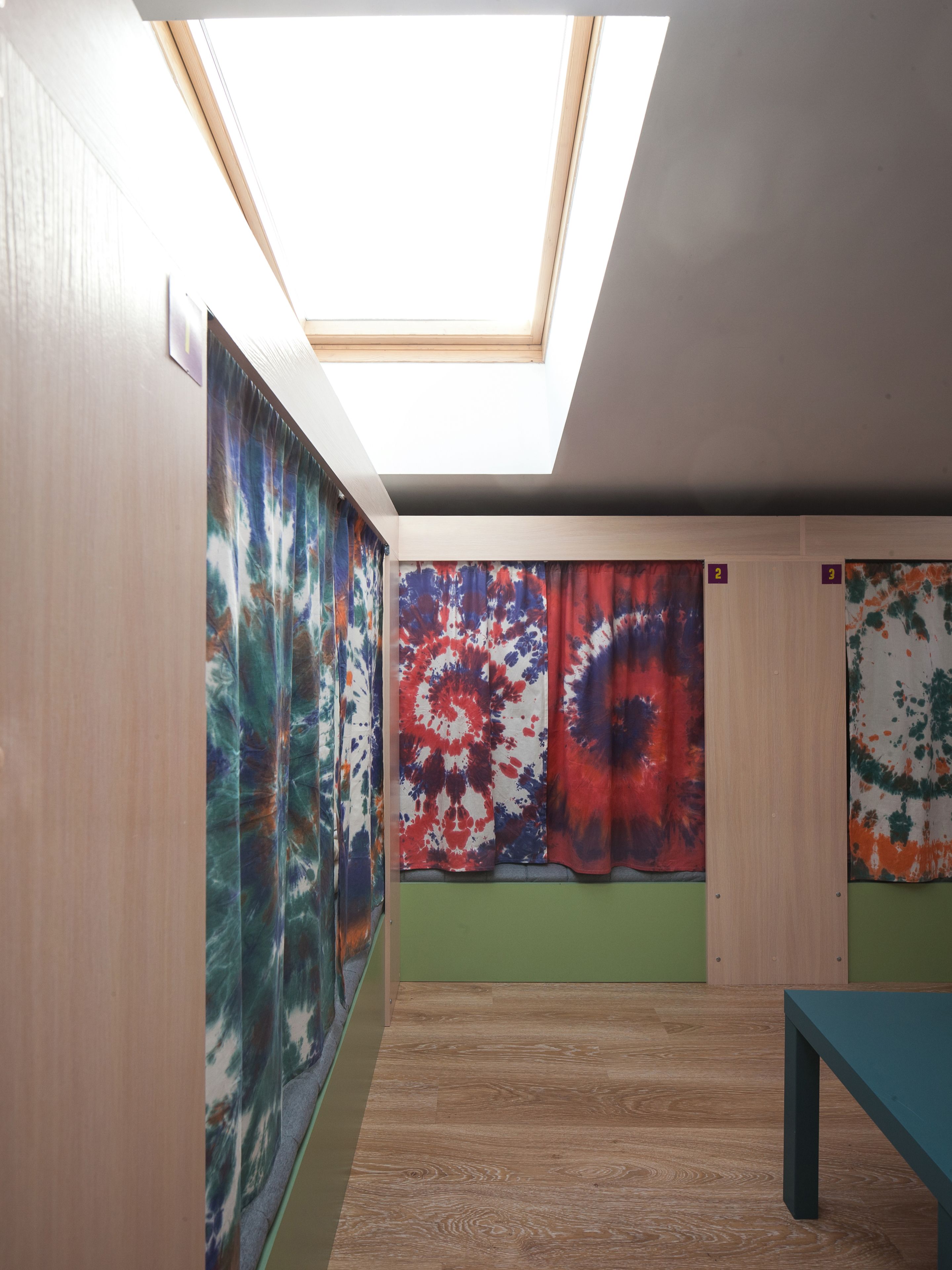 One Bed in a Coed Dorm Room for 6 people