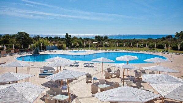 Seasonal outdoor pool