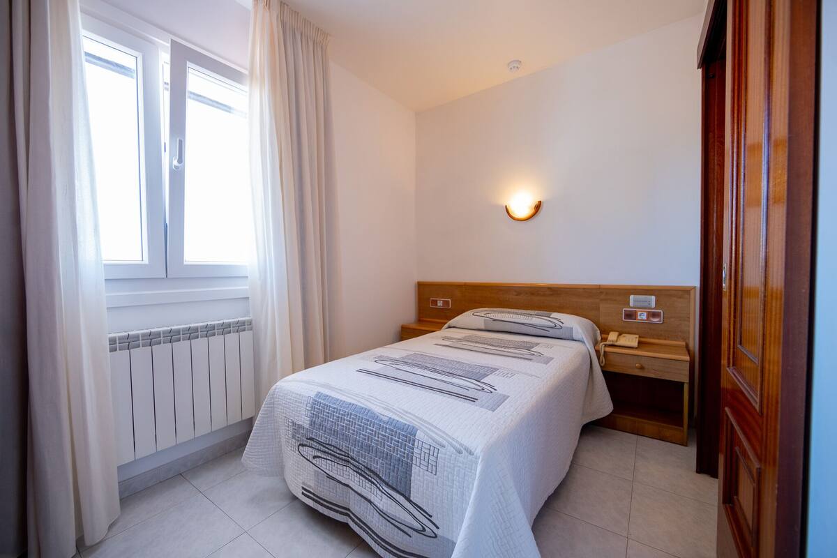 Standard Single Room, Sea View | Memory-foam beds, desk, blackout curtains, free WiFi