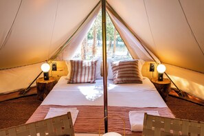 Tent | Een minibar, geluiddichte muren, gratis wifi, beddengoed