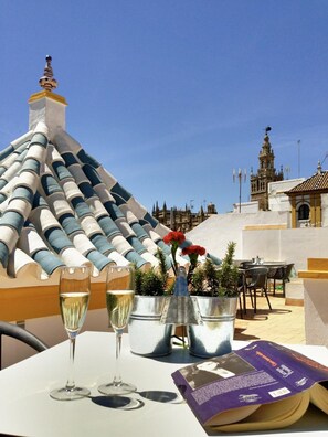Terrace/patio - Hotel Boutique Elvira Plaza (Seville)