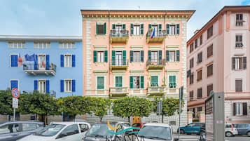 Voorkant van accommodatie