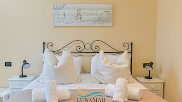 Biancheria da letto di alta qualità, una cassaforte in camera