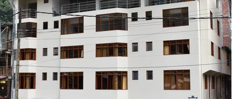 Fassade der Unterkunft