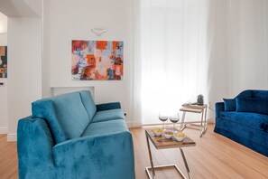 Leilighet med 1 soverom (Anneks: Piazza della Maddalena, 2) | Oppholdsområde | LCD-TV