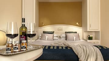 Superior kamer | 1 slaapkamer, hypoallergeen beddengoed, een minibar