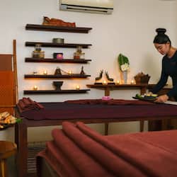 Behandlungsräume für Paare, Körperbehandlungen, Aromatherapie
