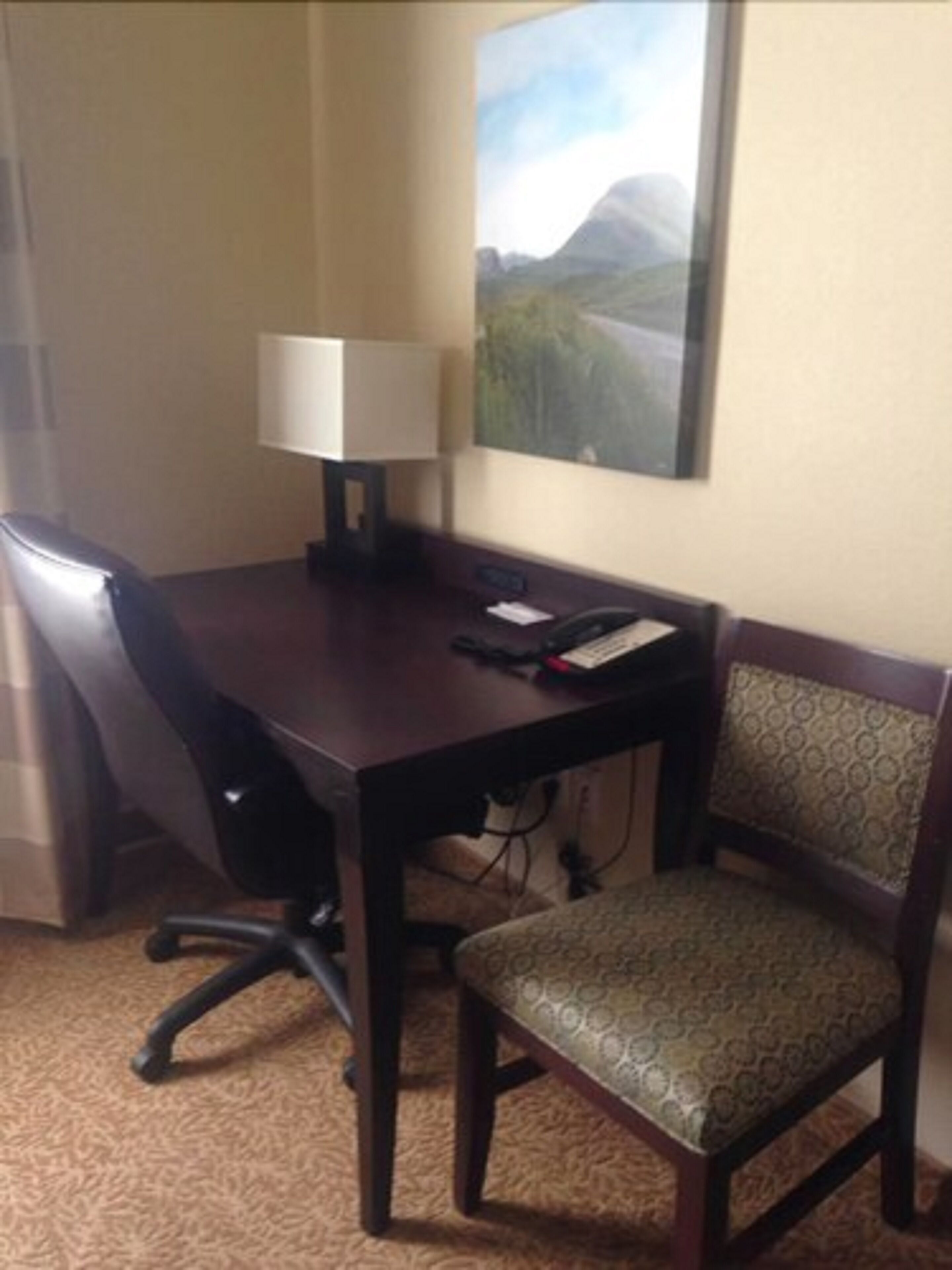 in-room business centre