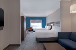 Pillow-top beds, in-room safe, desk, soundproofing