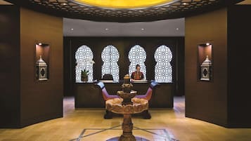 Turkish bath, body treatments, hydrotherapy, aromatherapy