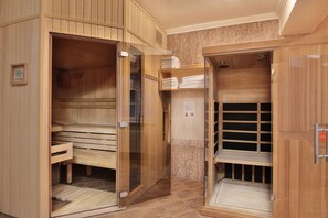 Sauna, Whirlpool, Schlammbad, Hydrotherapie, Aromatherapie