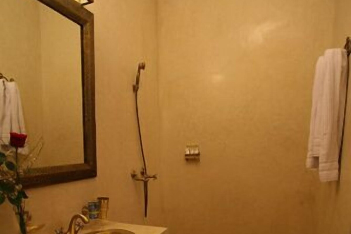 Senior Suite | Bathroom | Shower, free toiletries, hair dryer, bathrobes