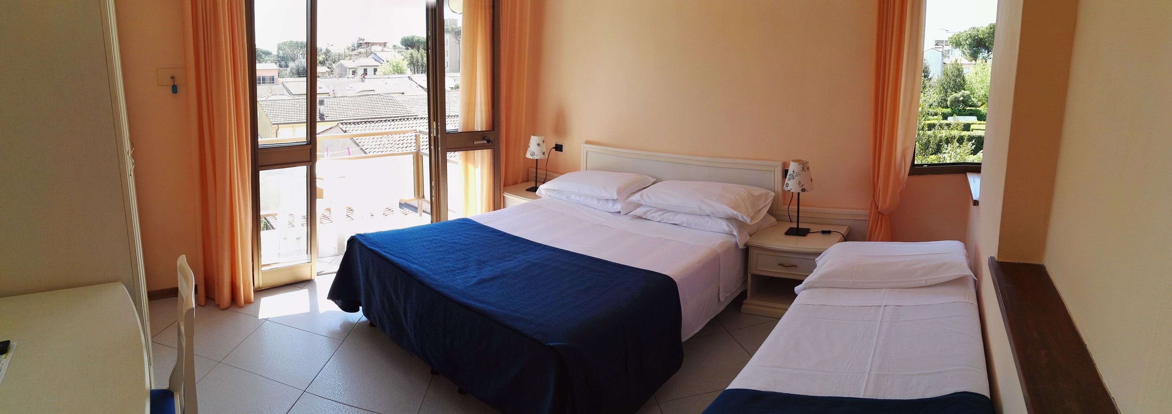 classic triple room | minibar, in-room safe, desk, blackout curtains