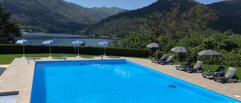 Seasonal outdoor pool