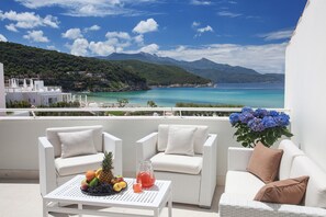 Suite Deluxe, vue mer | Terrasse/Patio
