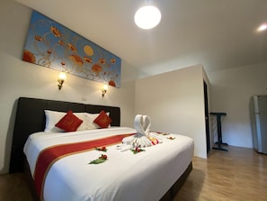 Air Conditioning Room, 1 King Bed, Garden View | In-room safe, desk, blackout curtains, rollaway beds - The Krabi Forest Homestay (Krabi)