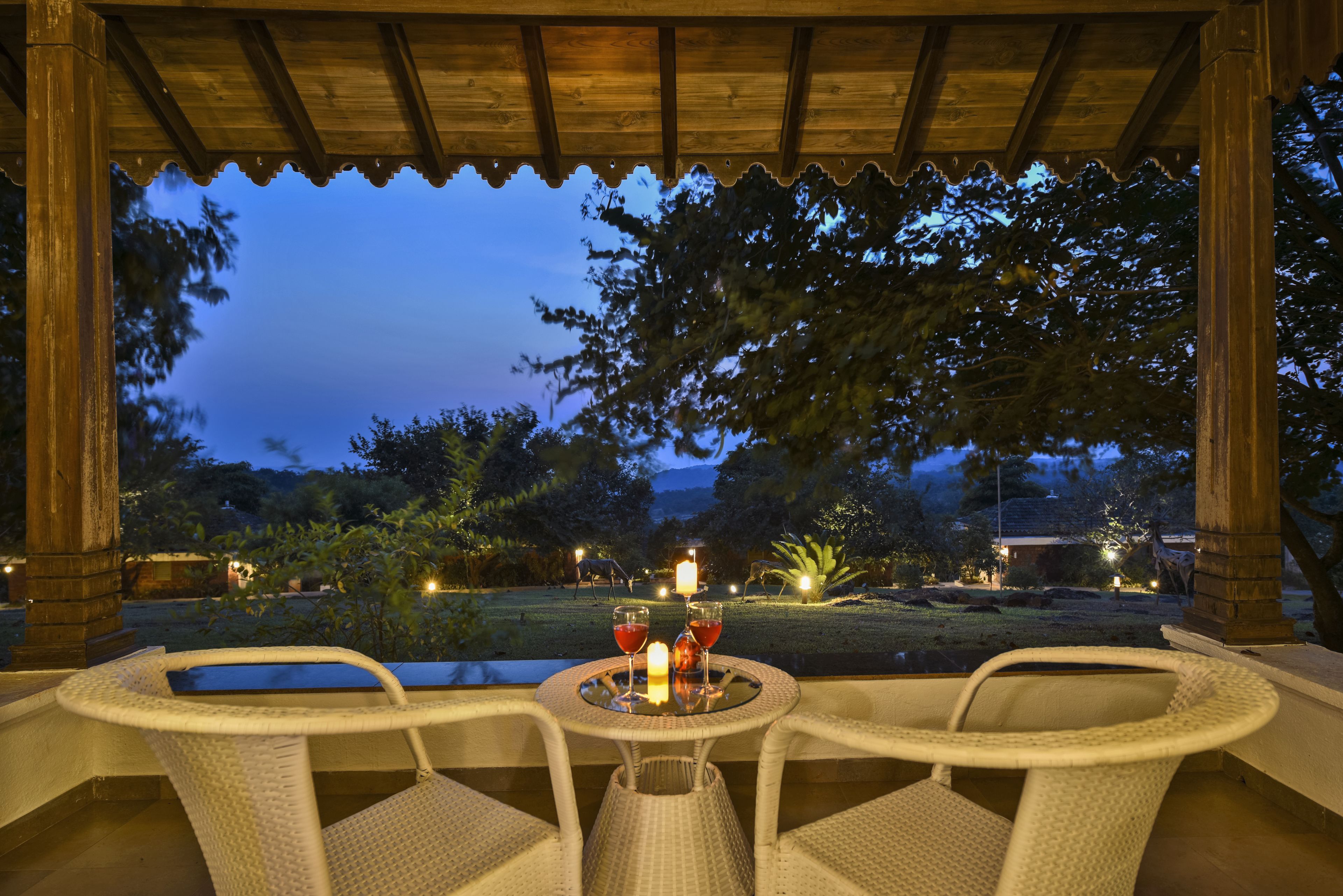 Lillian Cottage, 1 King Bed | ระเบียง