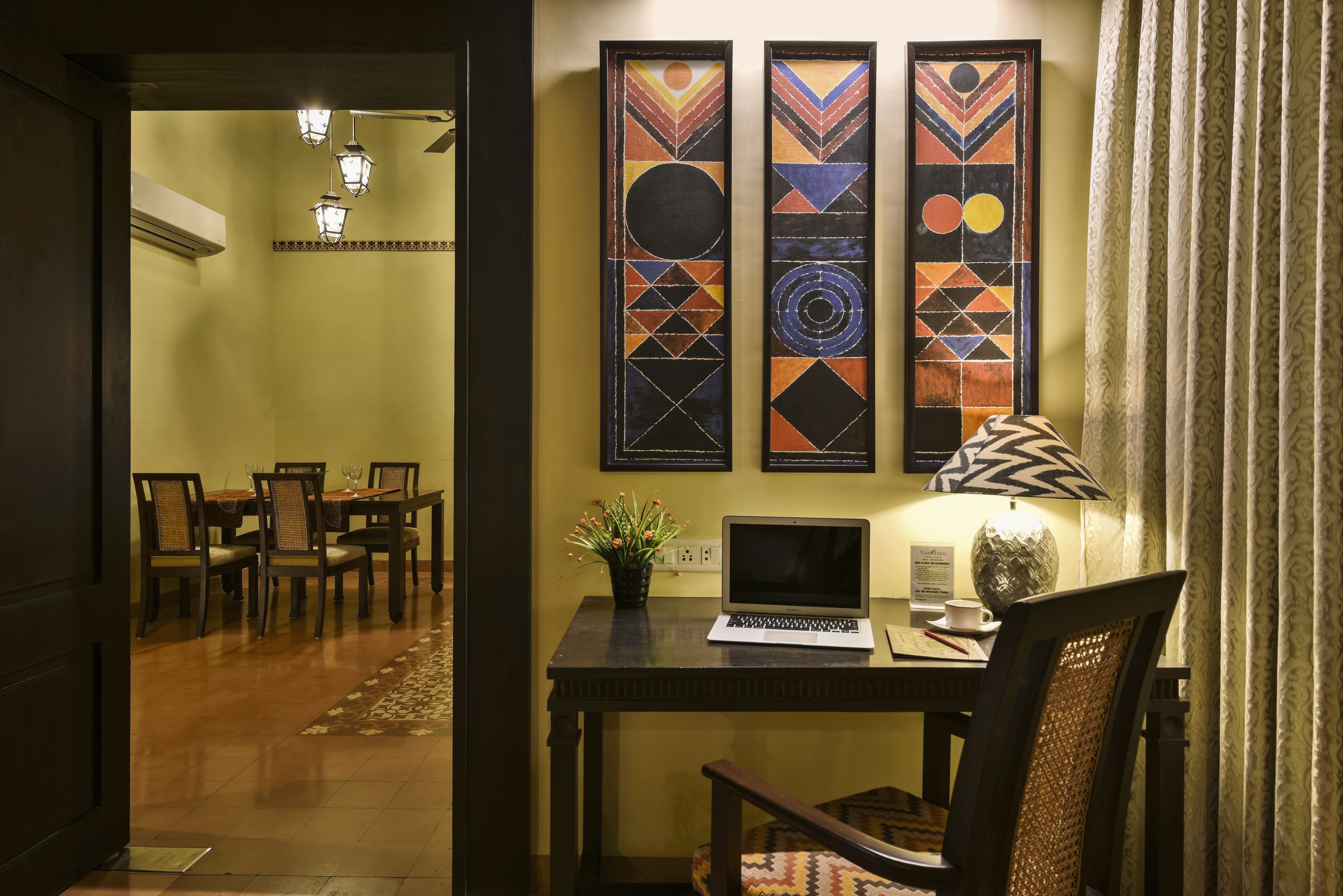 saffron suite | in-room safe, desk, blackout curtains, free wifi