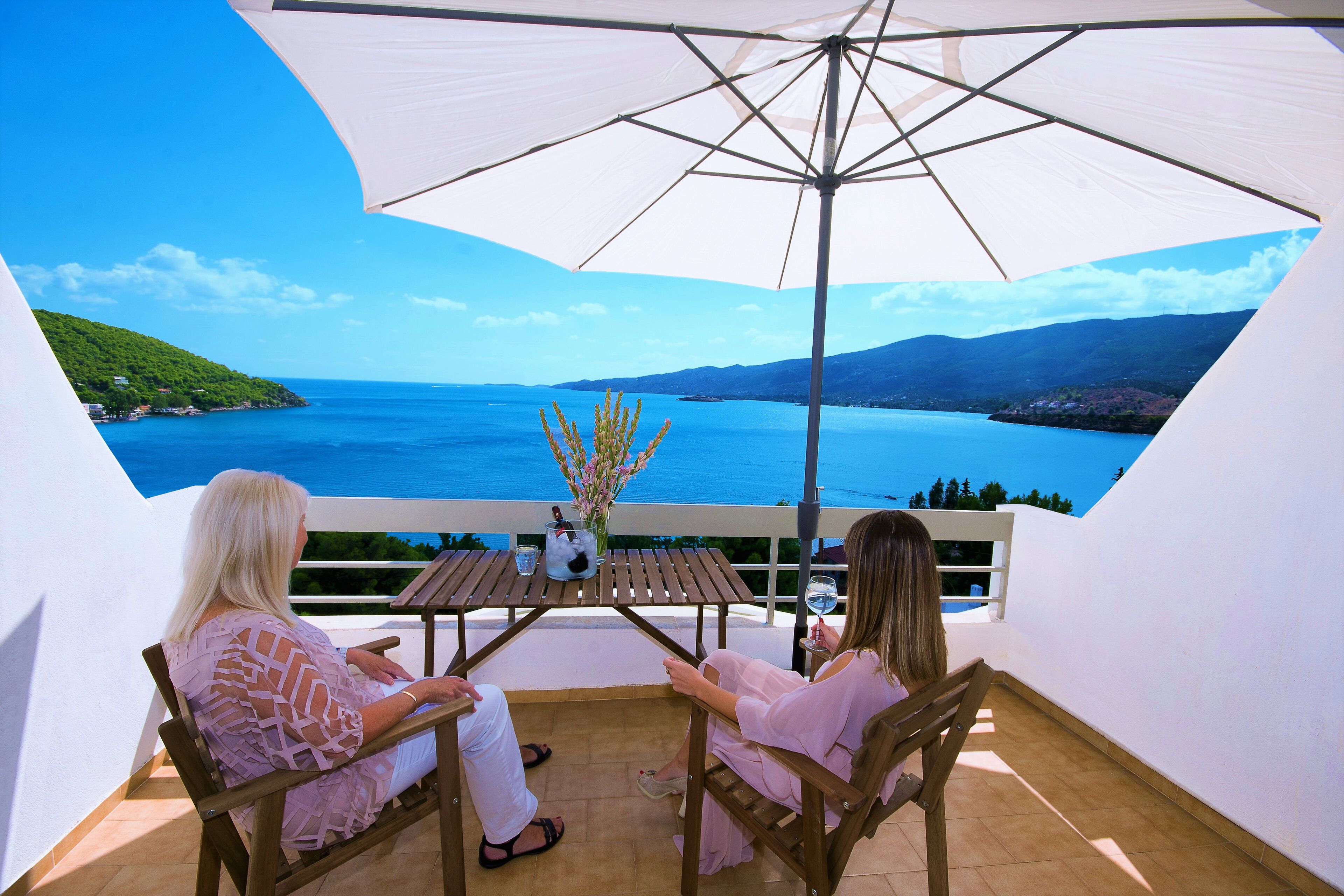Family Apartment, 1 Bedroom, Sea View | Balcony view