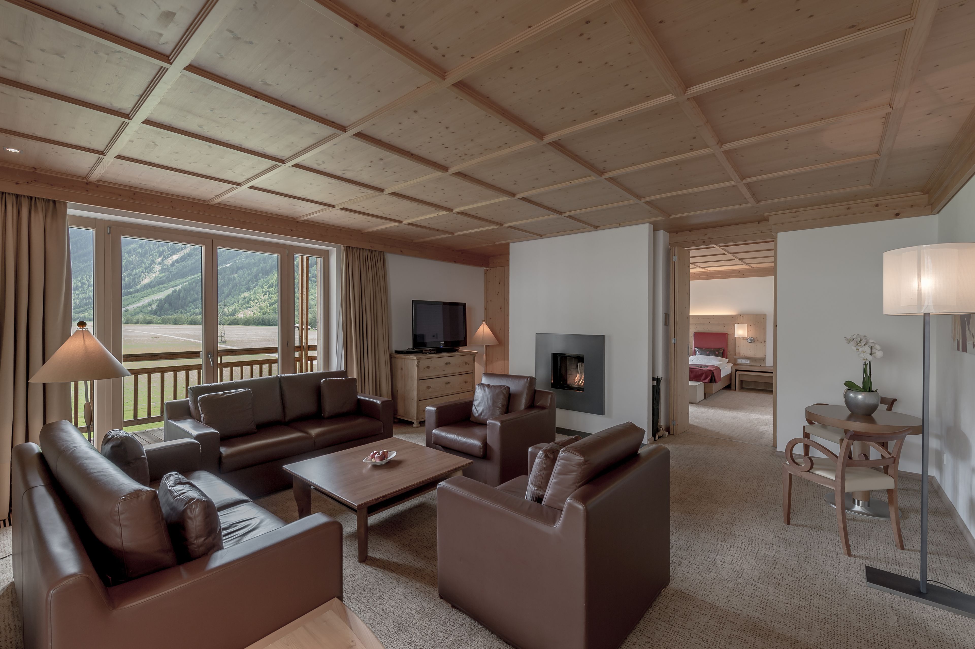 flat-screen tv, video game console, pay films