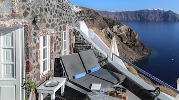 Villa, Jetted Tub, Sea View (Full Moon Villa Outdoor Plunge Pool) | Terrace/patio