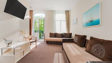 Habitación ejecutiva, 1 habitación | Cortinas opacas y sistema de insonorización