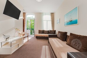 Executive-Zimmer, 1 Schlafzimmer | Verdunkelungsvorhänge, schallisolierte Zimmer, Bügeleisen/Bügelbrett