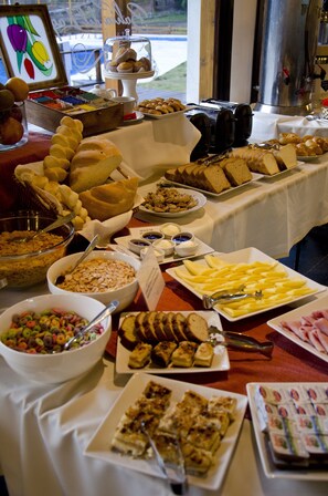 Gratis frukostbuffé varje dag 