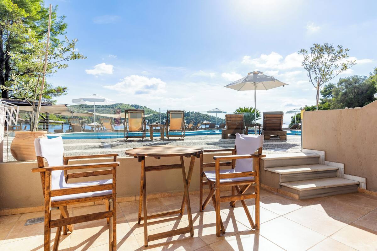 Double Ground Floor Pool View | Terrace/patio
