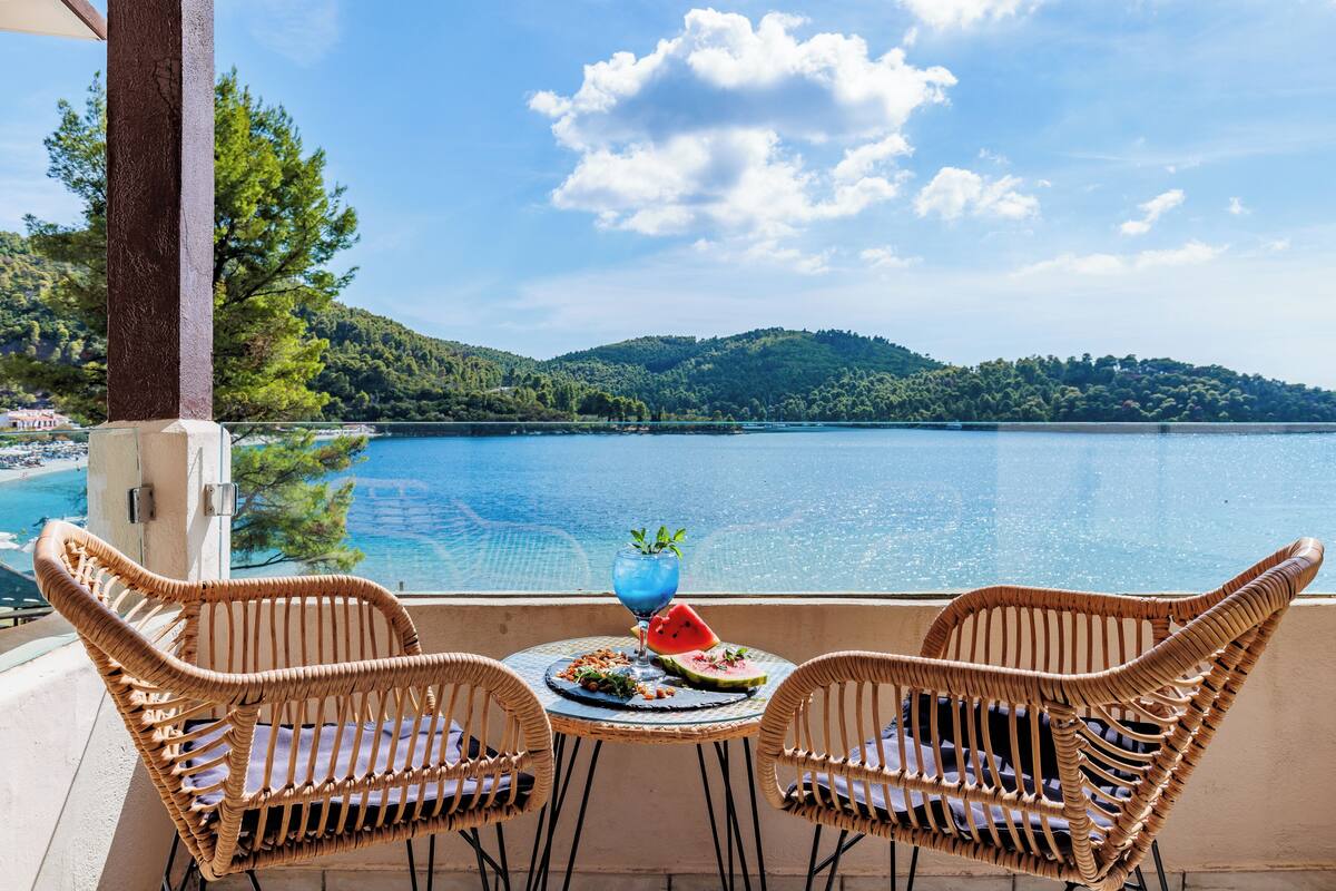 Superior Sea & Sky View Double | Terrace/patio