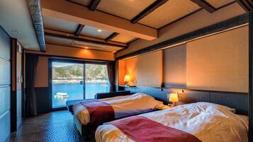 Japanese Western Room with Open Air Bath, Non Smoking, Lake View (East Build.) | View from room