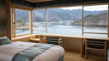 Zimmer, Nichtraucher, Seeblick (w/View Bath, Tatami area, West Build.) | Ausblick vom Zimmer